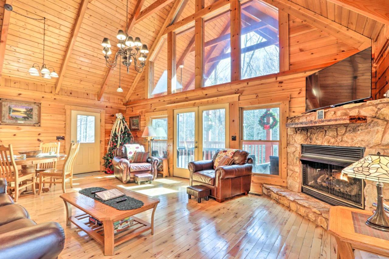 Creekside Sevierville Cabin Game Room And Hot Tub! Exterior foto